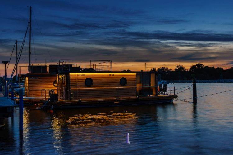 Hausboot Fjord Polaris Mit Biosauna In Барт Экстерьер фото